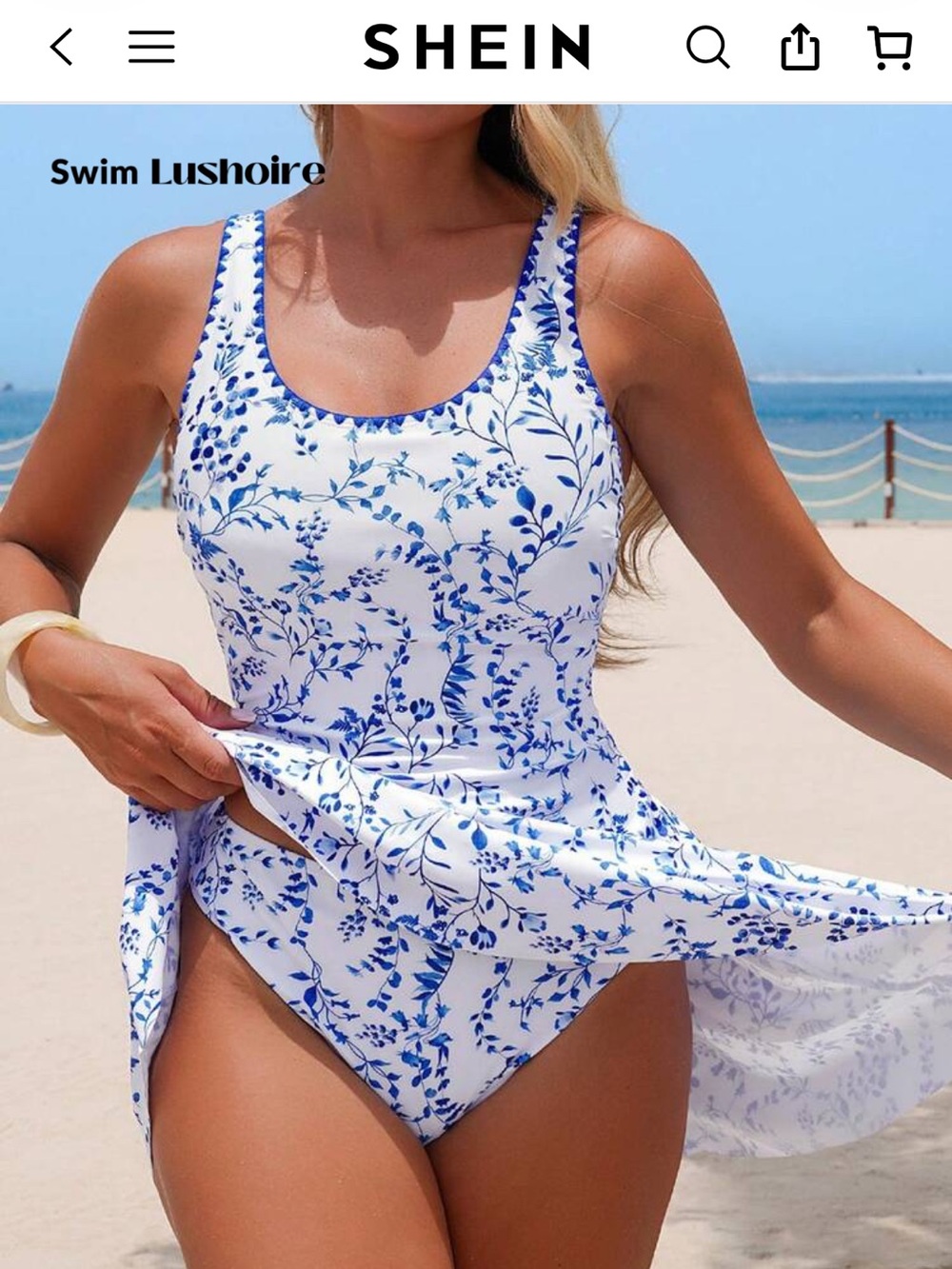 SHEIN swimsuit dress - Picture 8 of 9